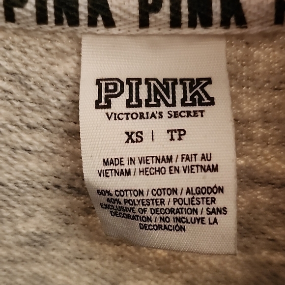 PINK Victoria's Secret Heather Gray Men's Sweater - Picture 2 of 6